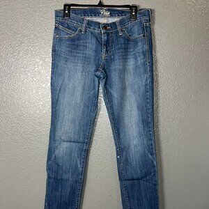 Vintage Y2K Old Navy Diva Low Rise Slim Fit Denim Jeans Women's Size 4 Long